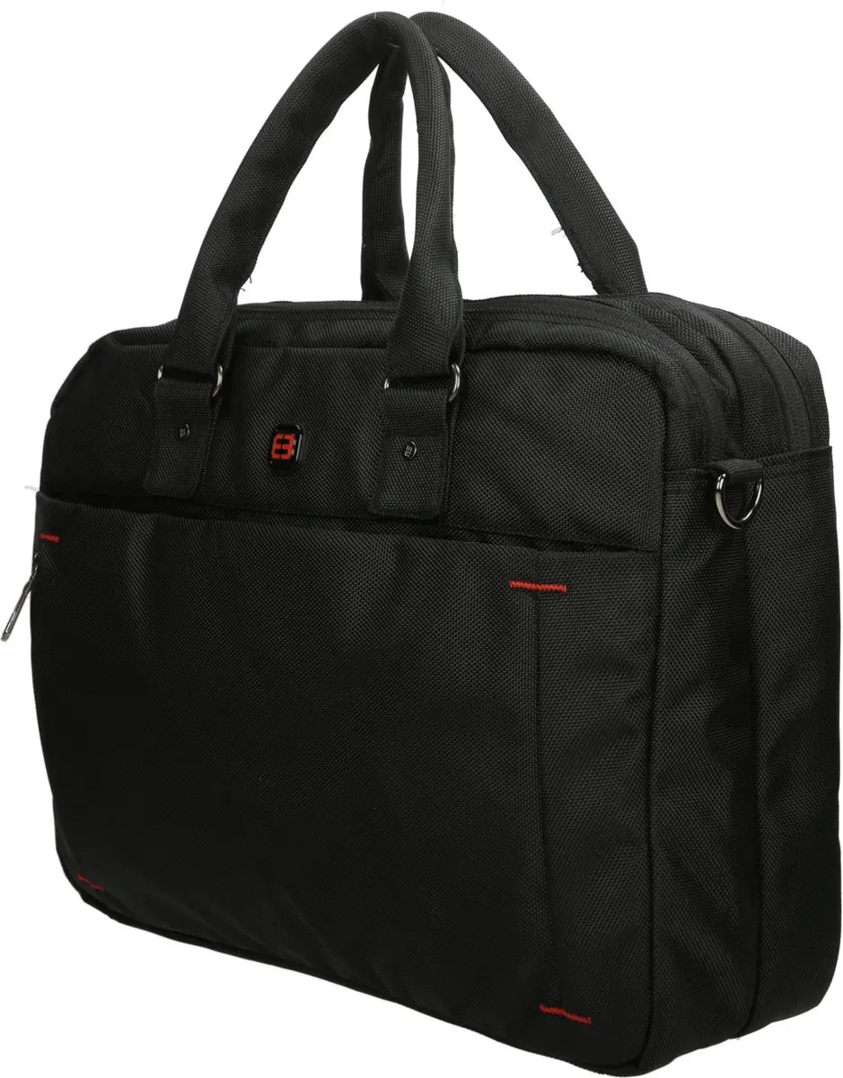 Enrico Benetti Cornell Laptoptas 47232 - 15 inch - Zwart