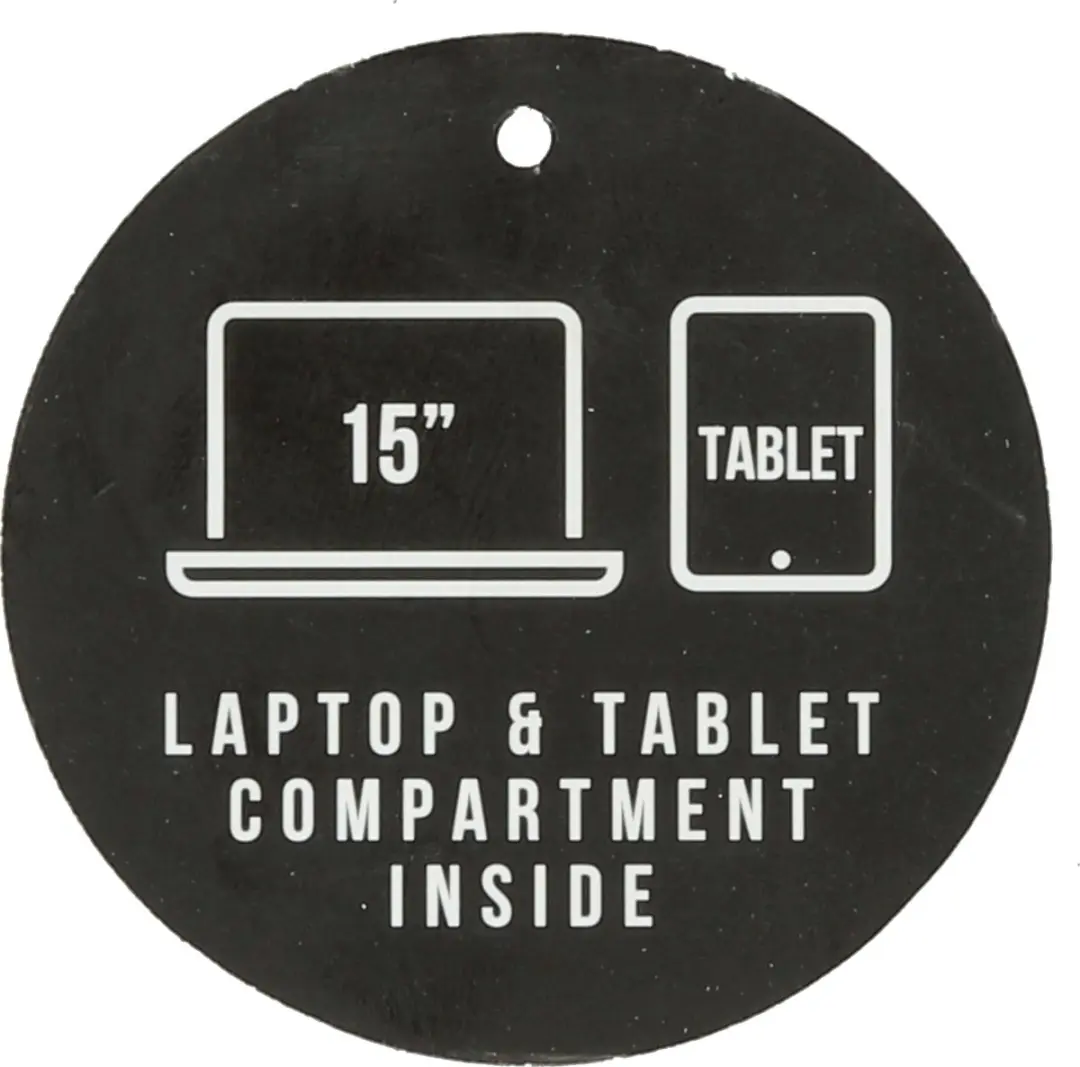 Enrico Benetti Cornell Laptoptas 47232 - 15 inch - Zwart
