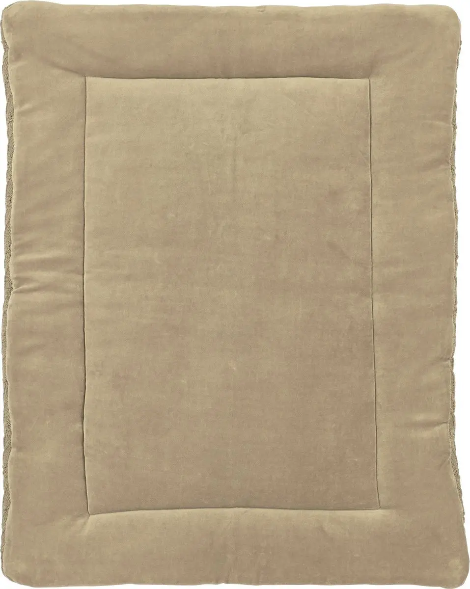 Meyco Baby Romantic Flower Boxkleed 77x97cm - Taupe