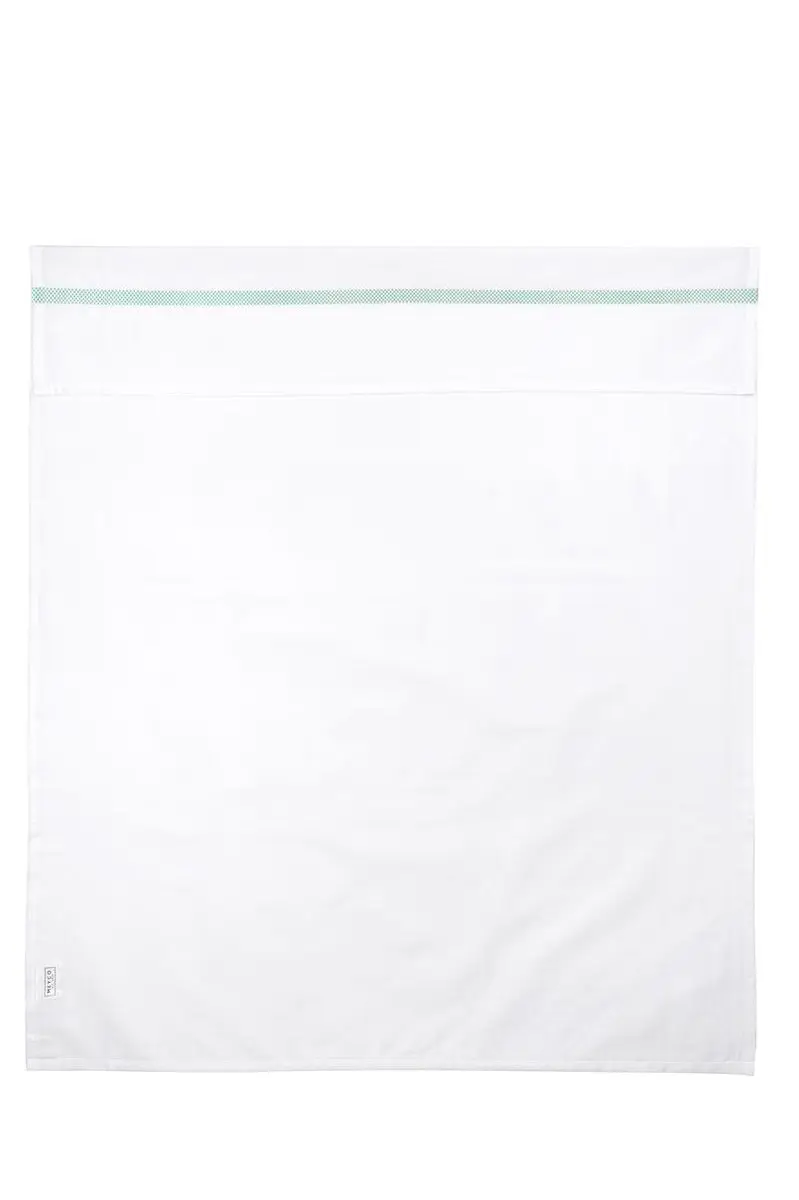 Meyco Ledikantlaken 100x150cm - New Mint/Wit