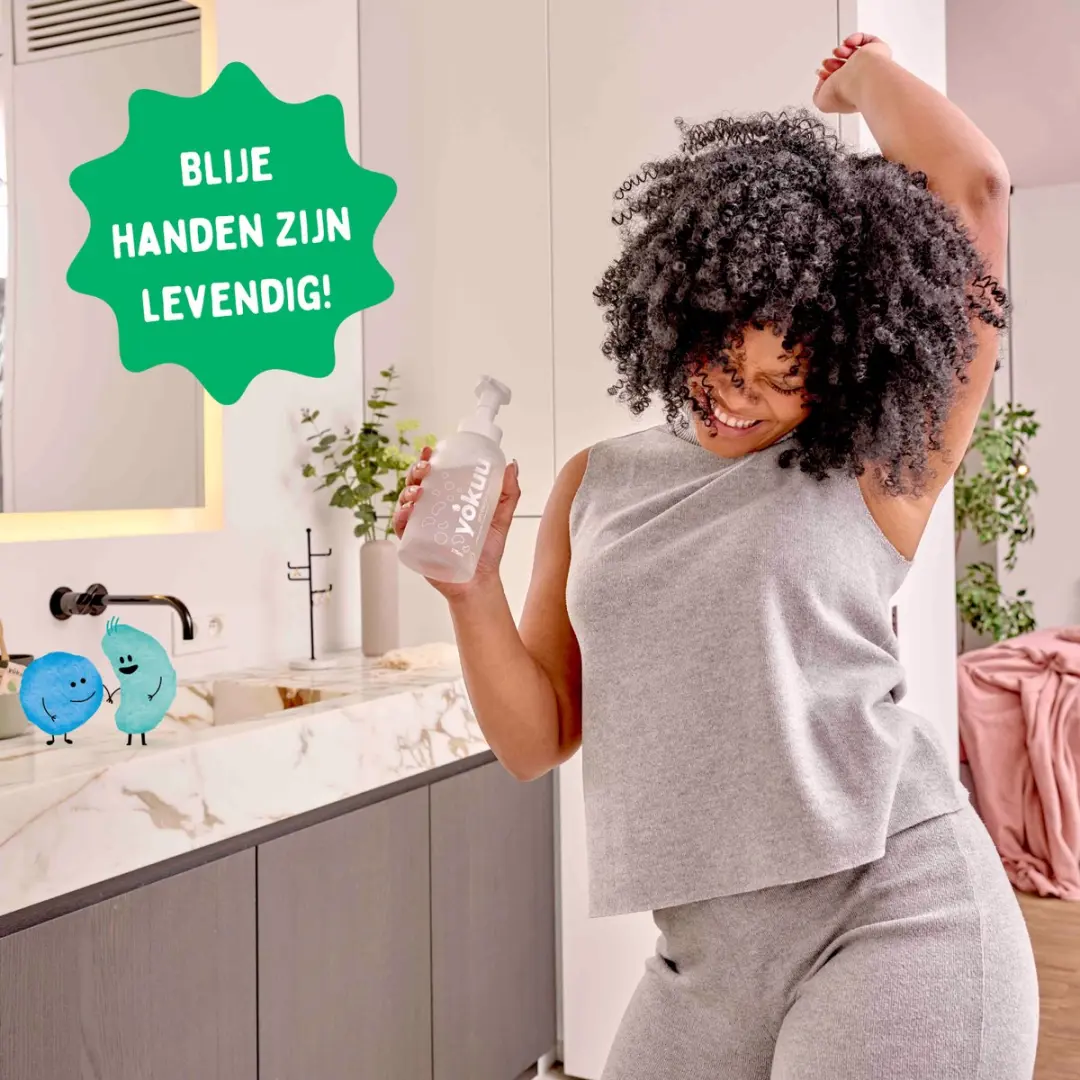 Yokuu Probiotische Vegan Handzeep Komkommer & Munt - 1125ml