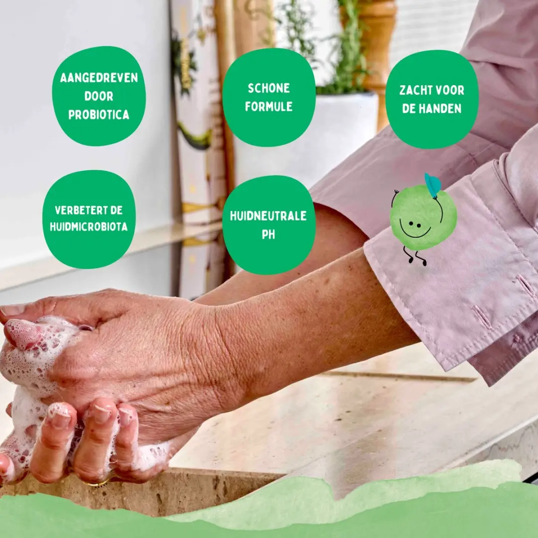 Yokuu Probiotische Vegan Handzeep Komkommer & Munt - 1125ml