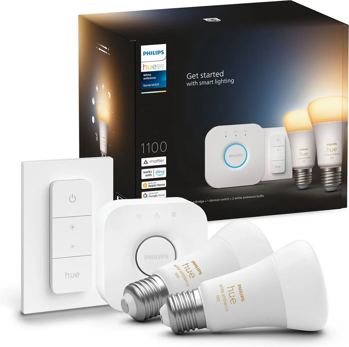 Philips Hue Starterkit 2 Lampen E27