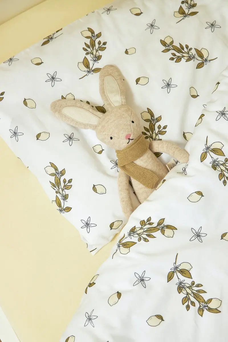 Meyco Baby Lemon Dekbedovertrek Ledikant 100x135cm