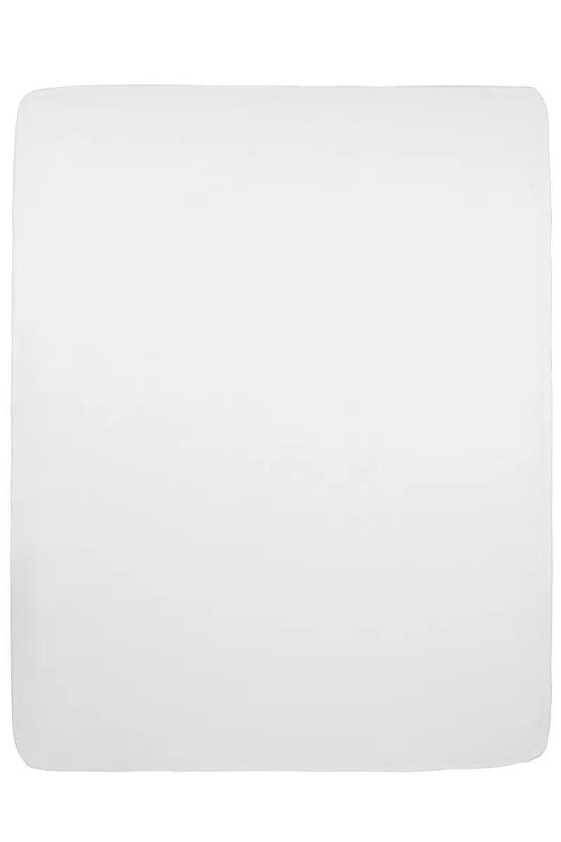 Meyco Baby Uni Hoeslaken Boxmatras 75x95cm - Wit