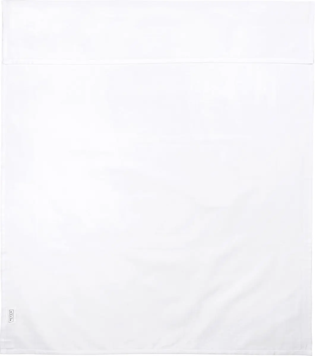Meyco Baby Uni WiegLaken 2-pack - 75x100cm - Wit