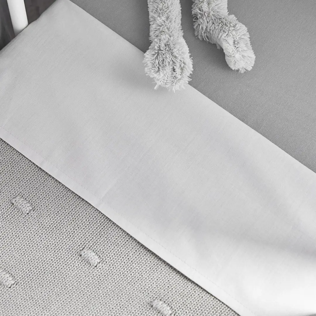 Meyco Baby Uni WiegLaken 2-pack - 75x100cm - Wit