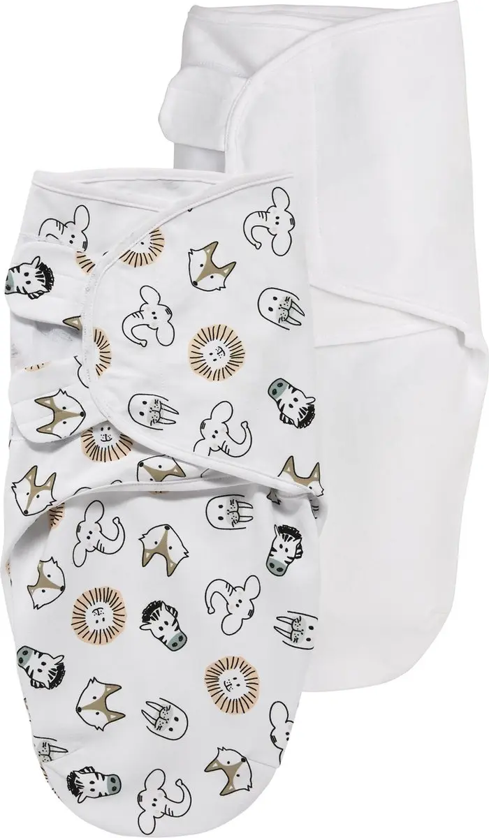 Meyco SwaddleMeyco Inbakerdoek 2-pack