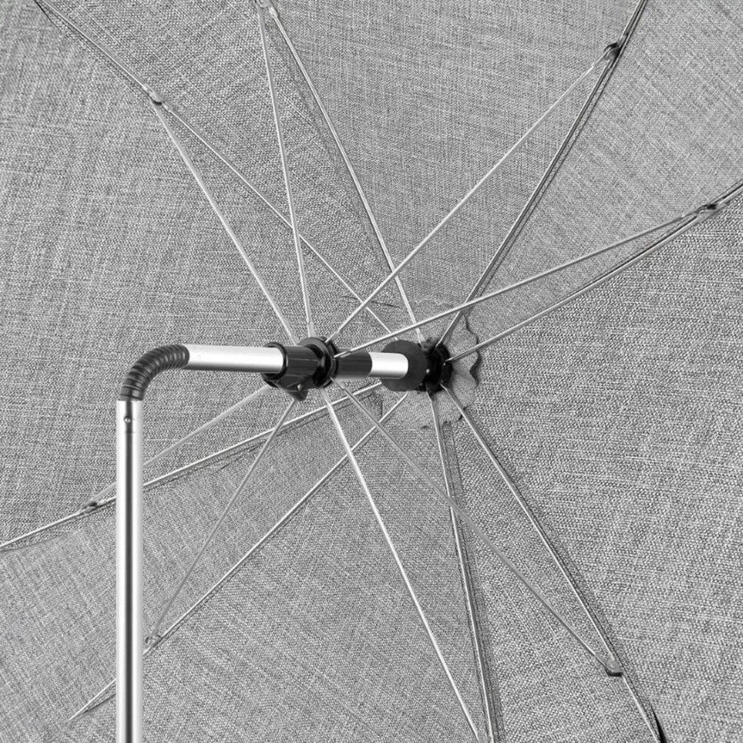 Reer ShineSafe Kinderwagenparasol - Grijs