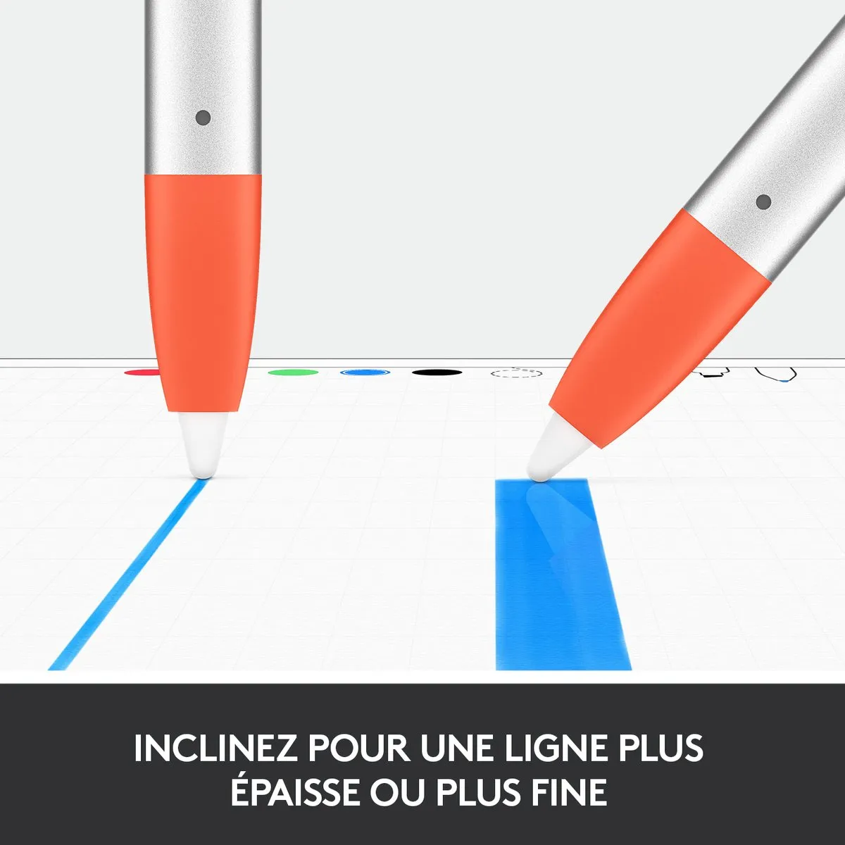 Logitech Crayon 914-000046 Stylus - Oranje - afbeelding 6 van 6