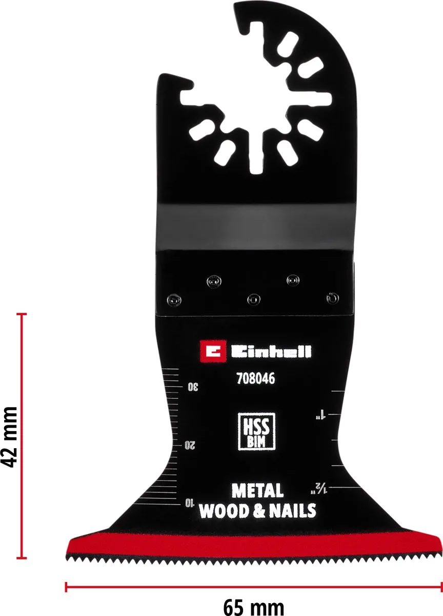 Einhell 708046 Tauchsägeblad Bimetaal 65mm - 1 Stuk