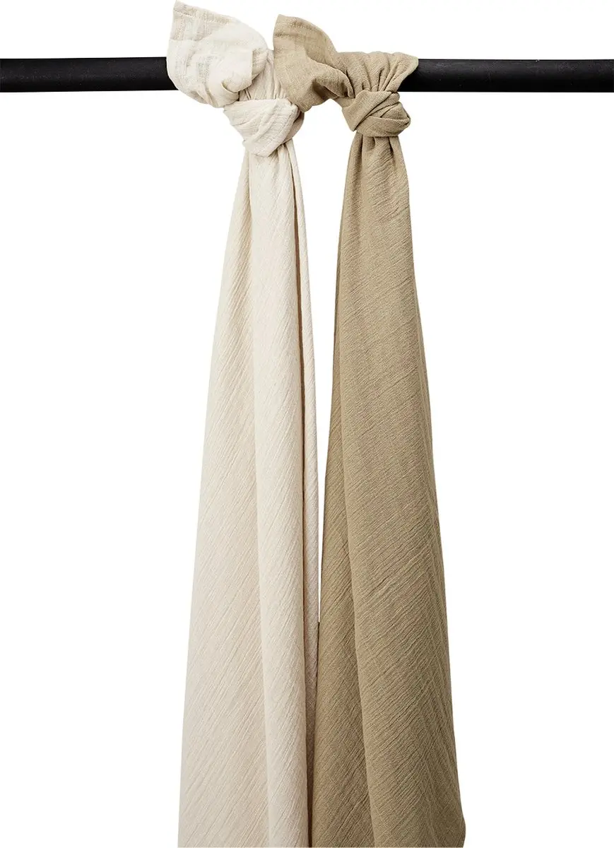 Meyco Baby Uni Swaddle 2-pack