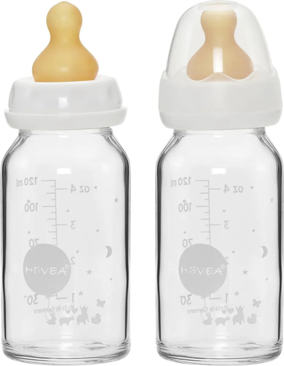 Hevea Standard Neck Baby Fles 120ml