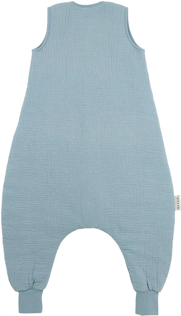 Meyco Baby Uni Winter Slaapoverall Jumper 92cm - 2.0 TOG - Jeans Blue
