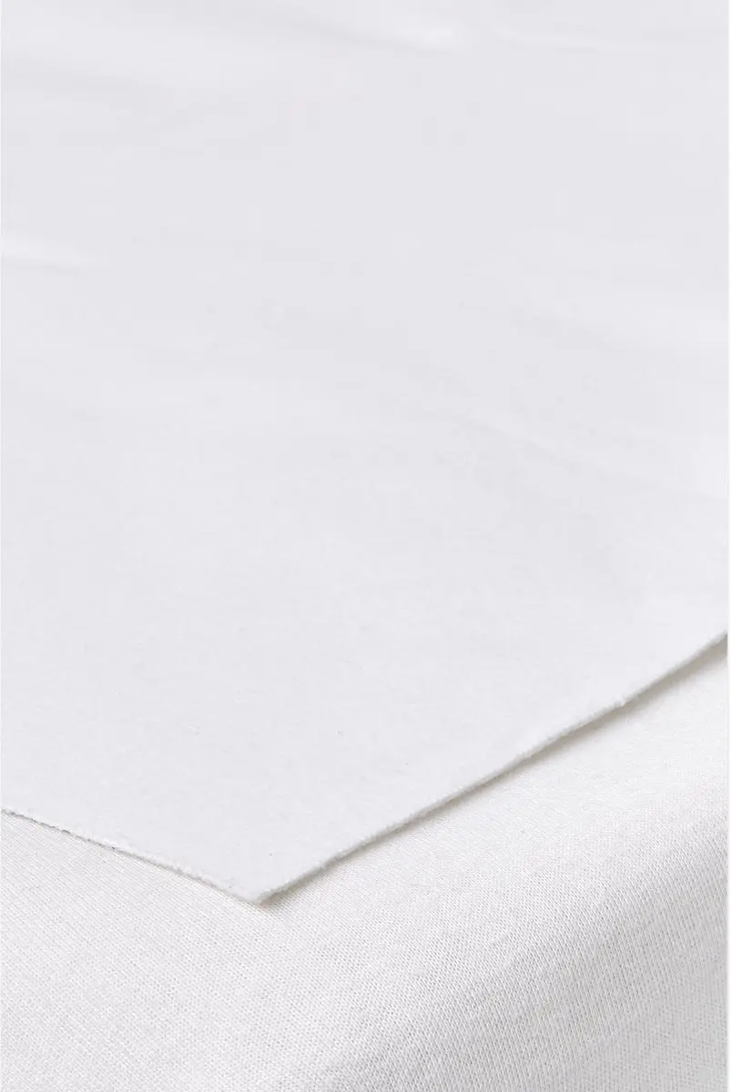 Meyco Baby Bedzeil Ledikant - 20 Stuks - Wit - 50x90cm
