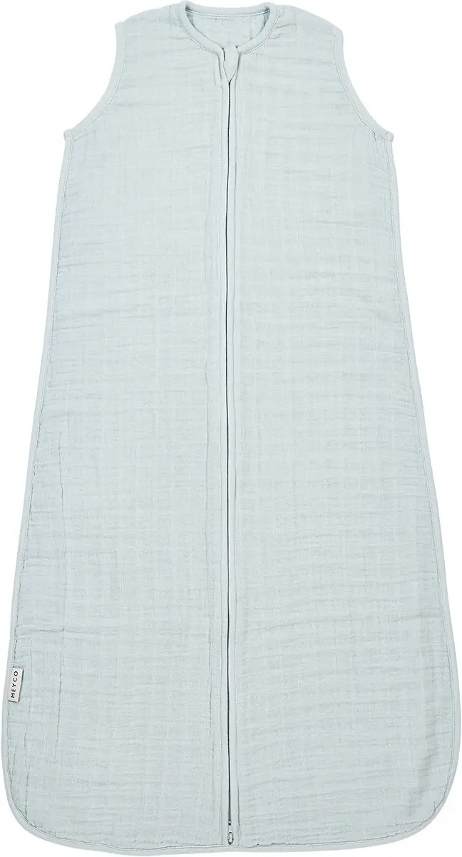 Meyco Baby Uni Baby Slaapzak Grey Blue 60cm