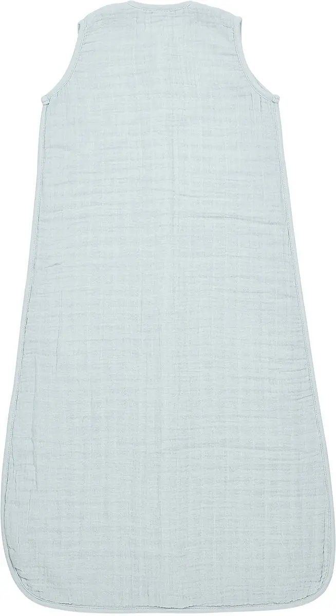 Meyco Baby Uni Baby Slaapzak Grey Blue 60cm - 0.5 TOG