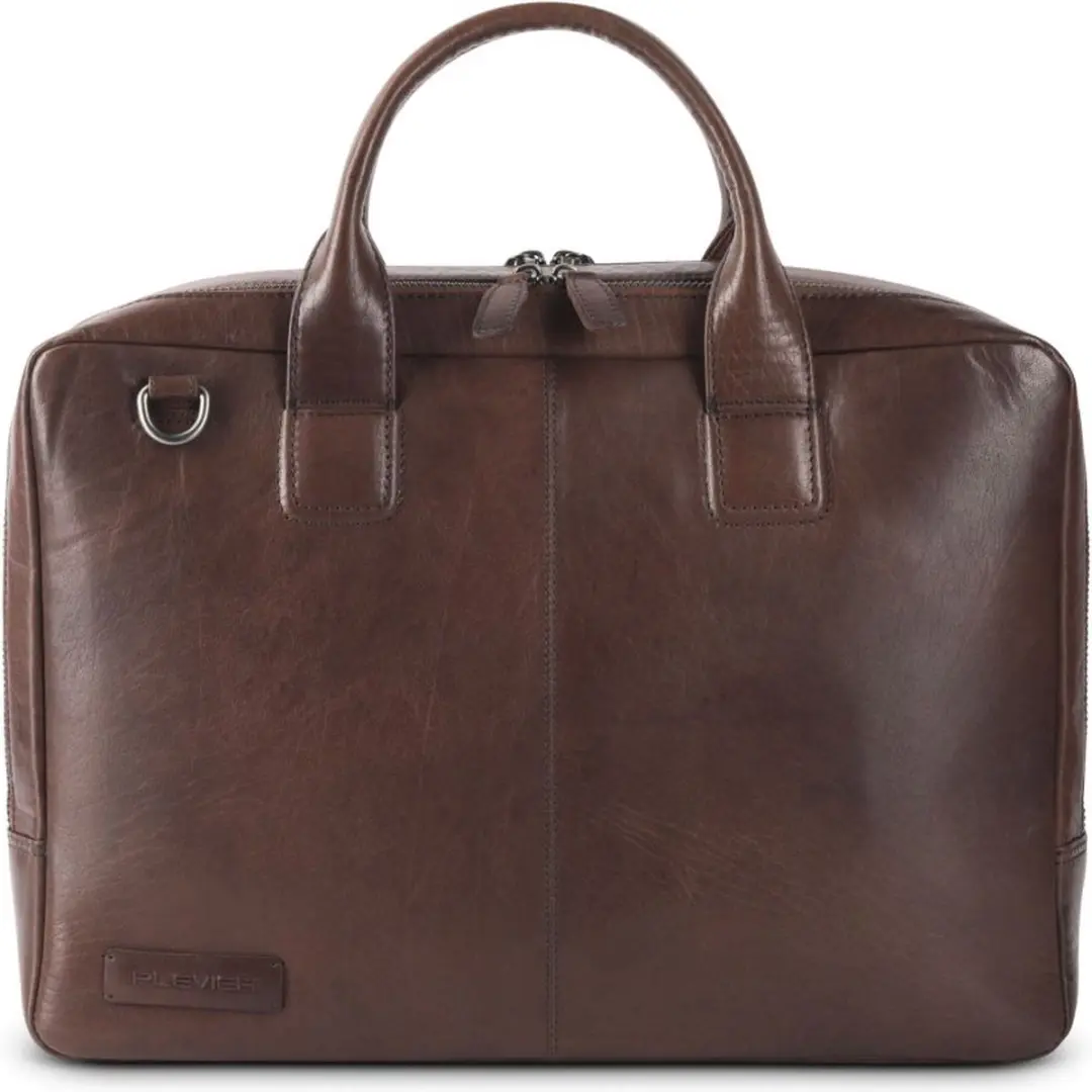 Plevier Flint Business Tas 16 inch - Bruin