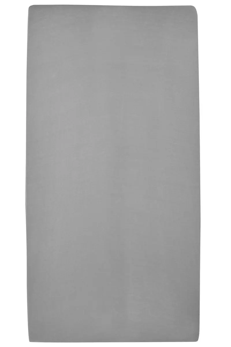 Meyco Baby Uni Hoeslaken Co-Sleeper - 50x90cm - Grijs