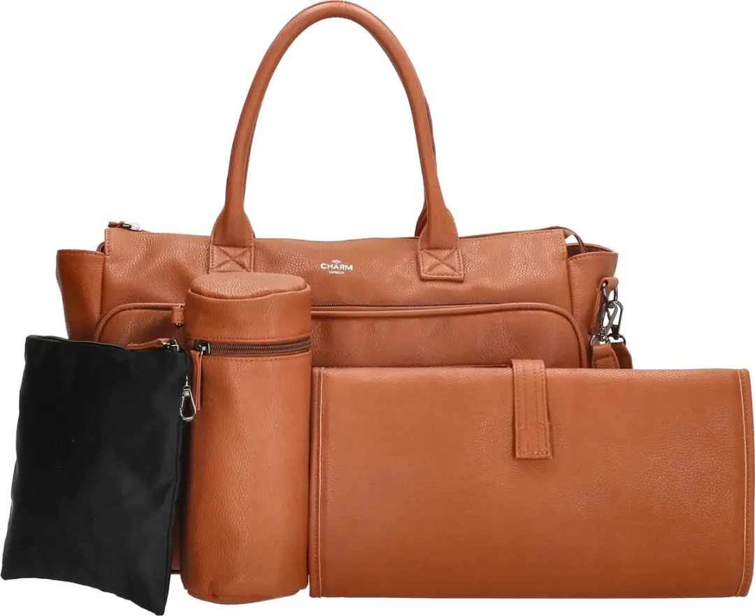 Charm London Bloomsbury Luiertas - Bruin - afbeelding 6 van 6