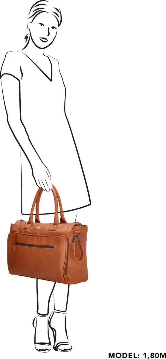 Charm London Bloomsbury Luiertas - Bruin