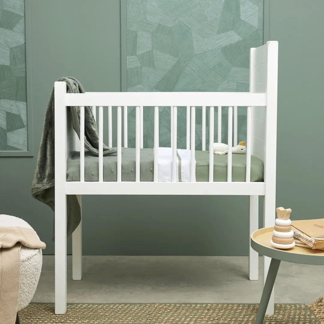 Meyco Baby Bies WiegLaken Forest Green 75x100cm - afbeelding 6 van 6