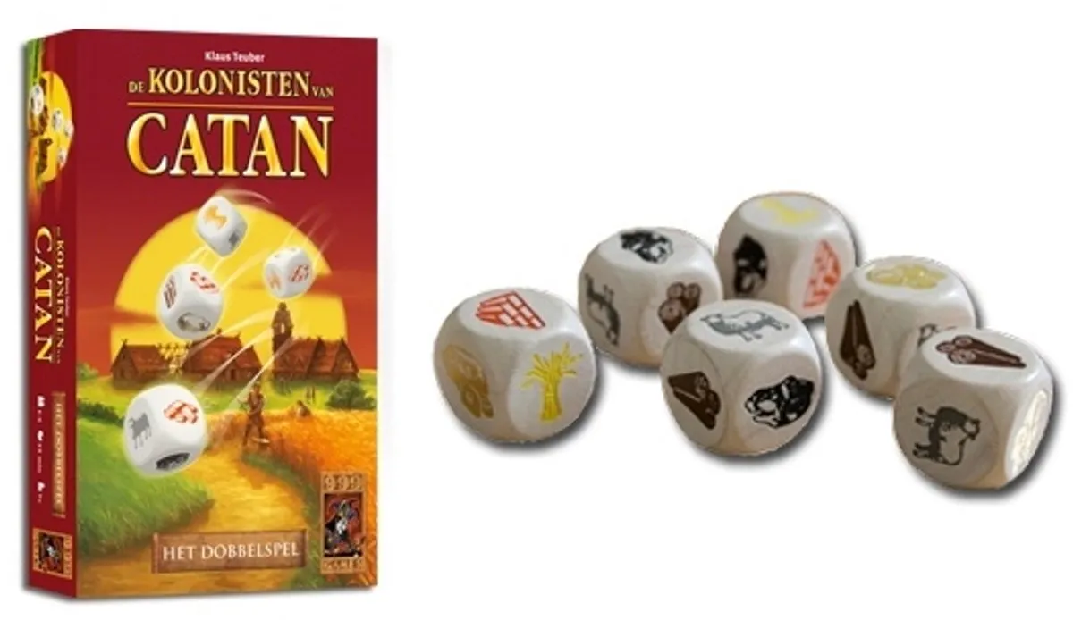 999 Games Catan Het Dobbelspel - Multikleur