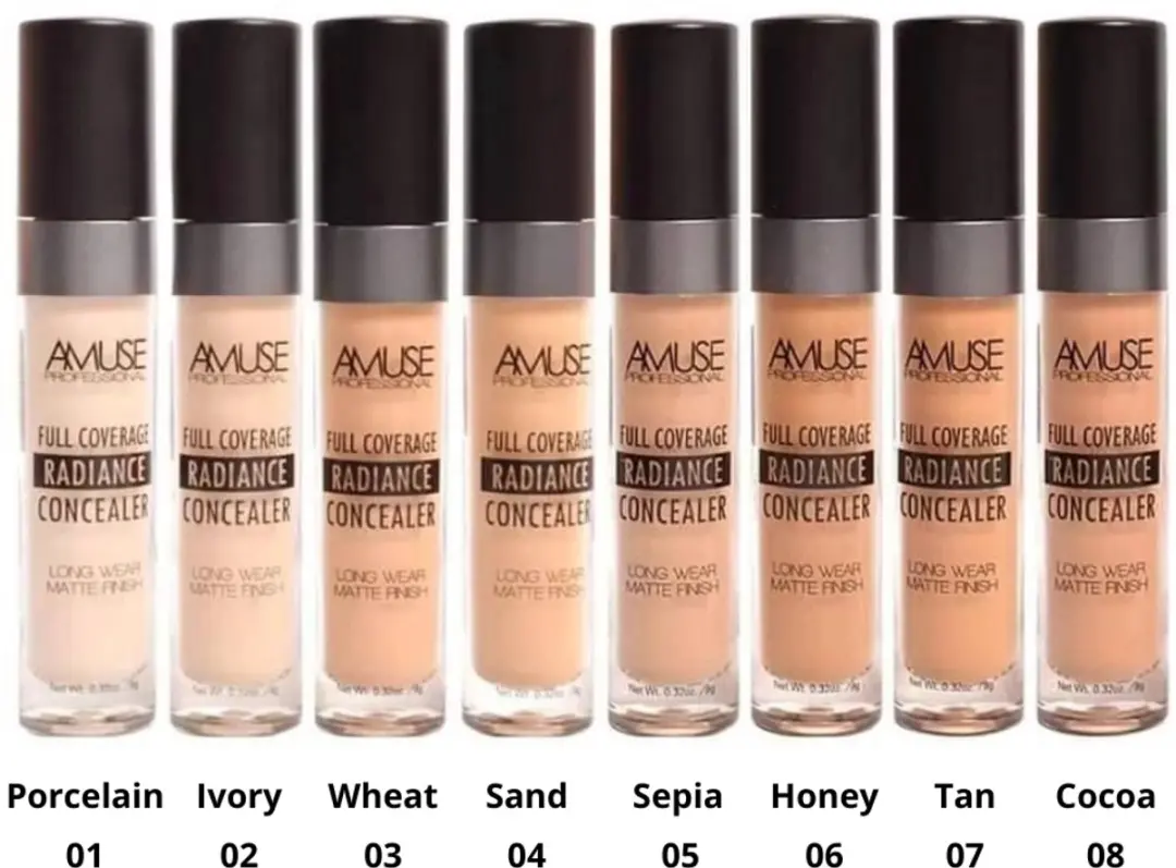 Amuse Full Coverage Concealer 02 Ivory - 9g