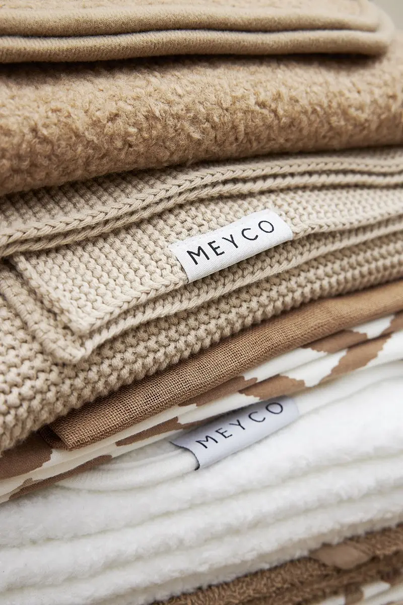 Meyco Baby Bouclé Reisdeken 75x100cm - Offwhite
