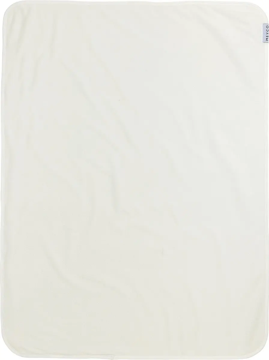 Meyco Baby Bouclé Reisdeken 75x100cm - Offwhite