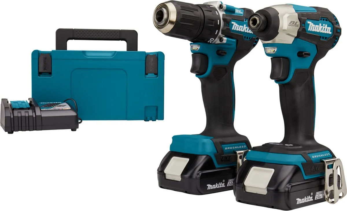 Makita DLX2423AJ Combiset 18V