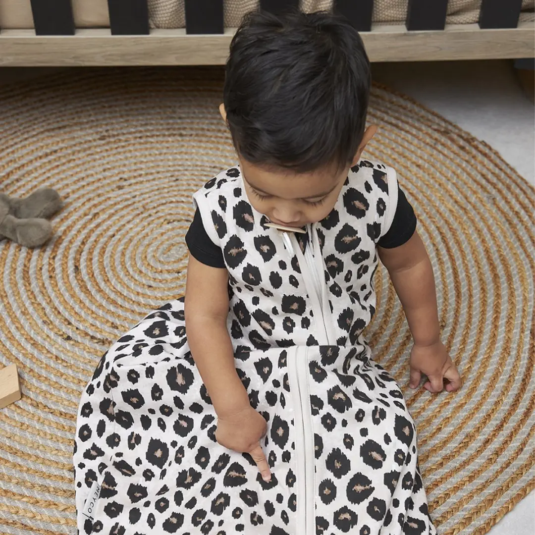 Meyco Baby Leopard Zomerslaapzak 110cm - 0.5 TOG