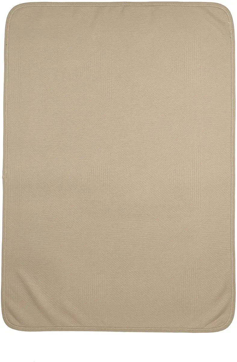 Meyco Baby Jacquard Deken 100x150cm - Taupe - 0.5 TOG
