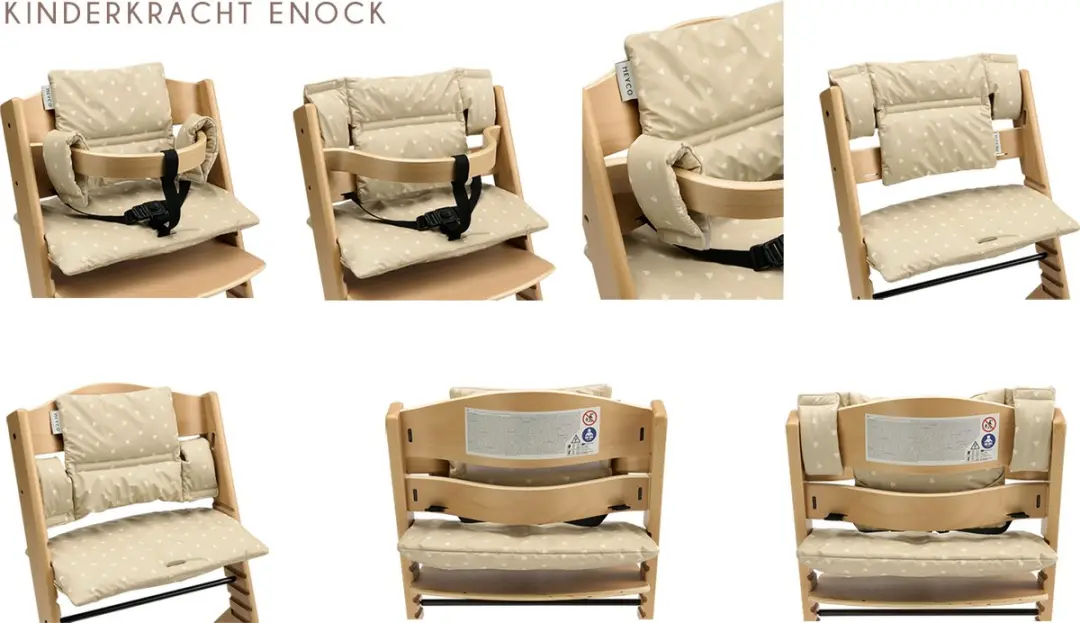 Meyco Baby Sweet Heart Stoelverkleiner - Sand
