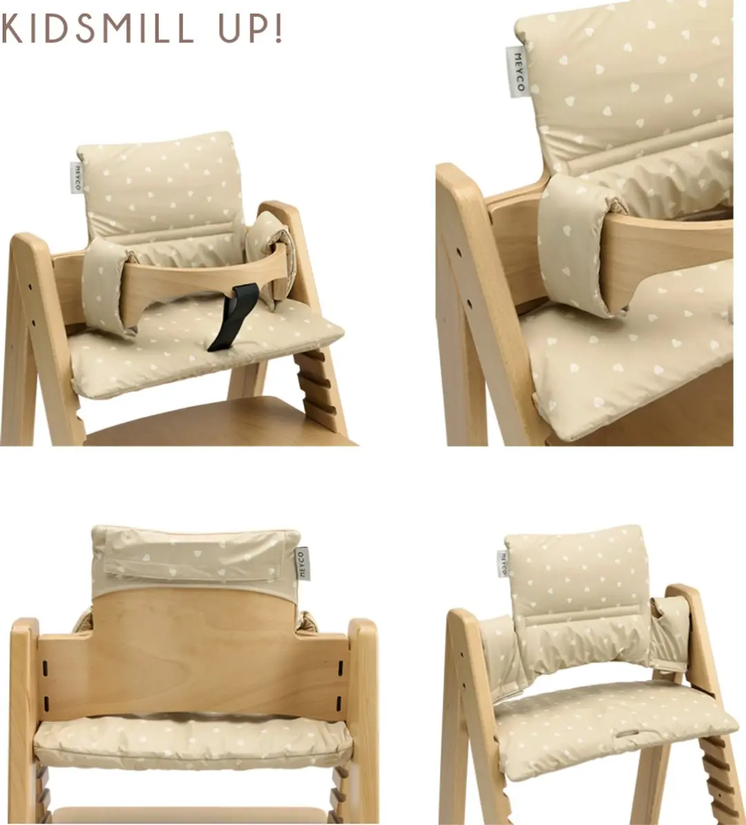 Meyco Baby Sweet Heart Stoelverkleiner - Sand