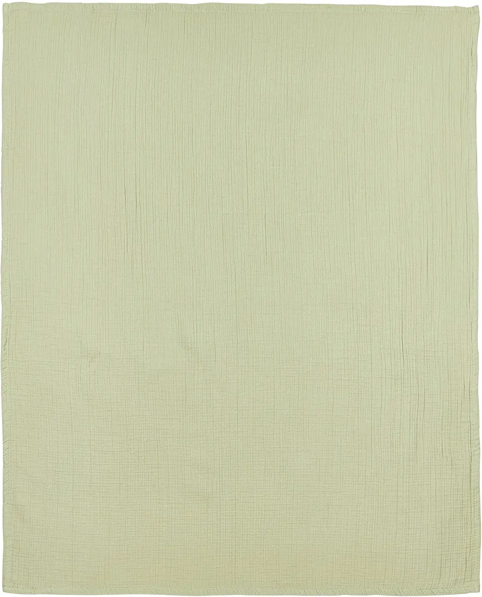 Meyco Baby Uni WiegLaken Soft Olive 75x100cm
