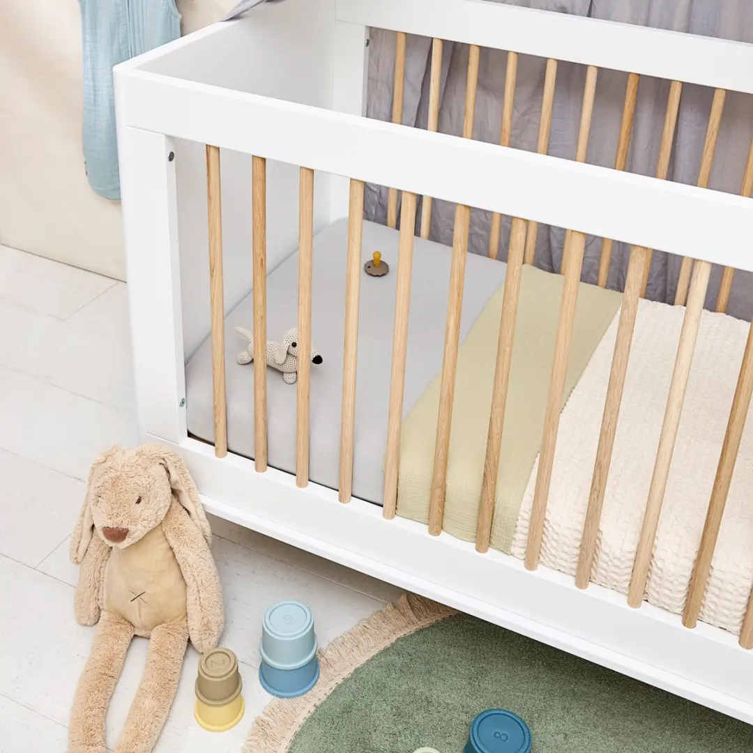 Meyco Baby Uni WiegLaken Soft Olive 75x100cm