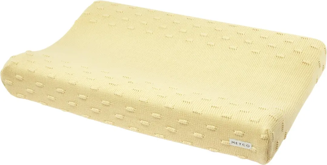 Meyco Baby Aankleedkussenhoes Soft Yellow 50x70cm