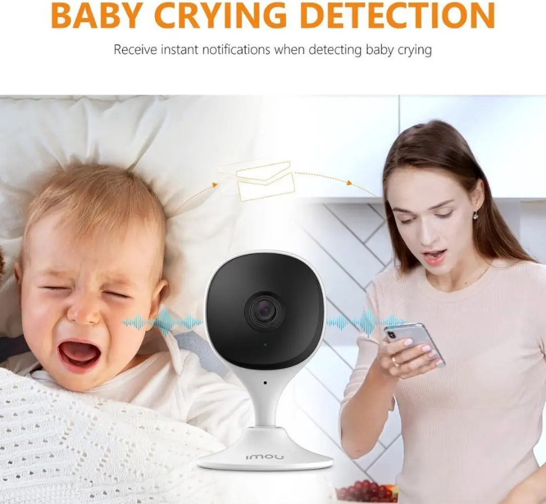 Imou Babyfoon Beveiligingscamera - Wit