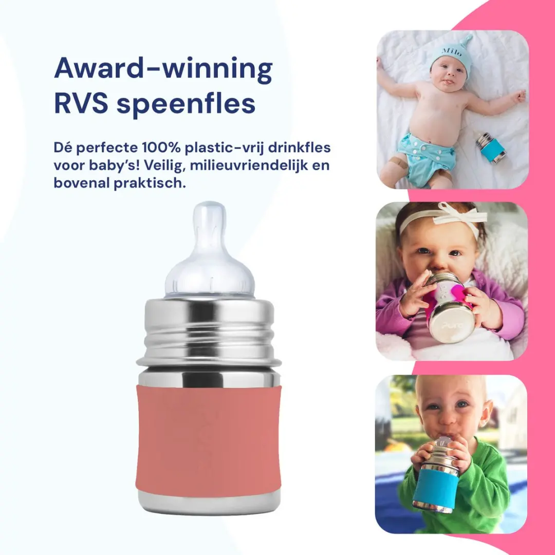 Pura Speenfles 150ml - Rose
