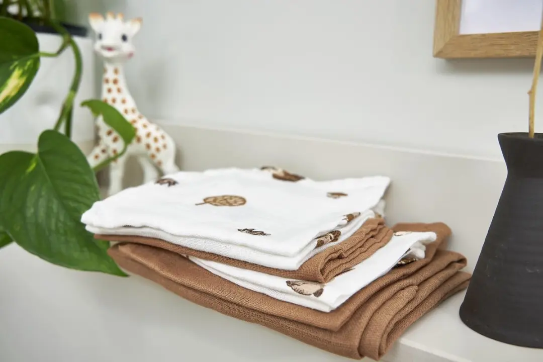 Meyco Baby Forest Animals Starterset - 9 Stuks - Toffee