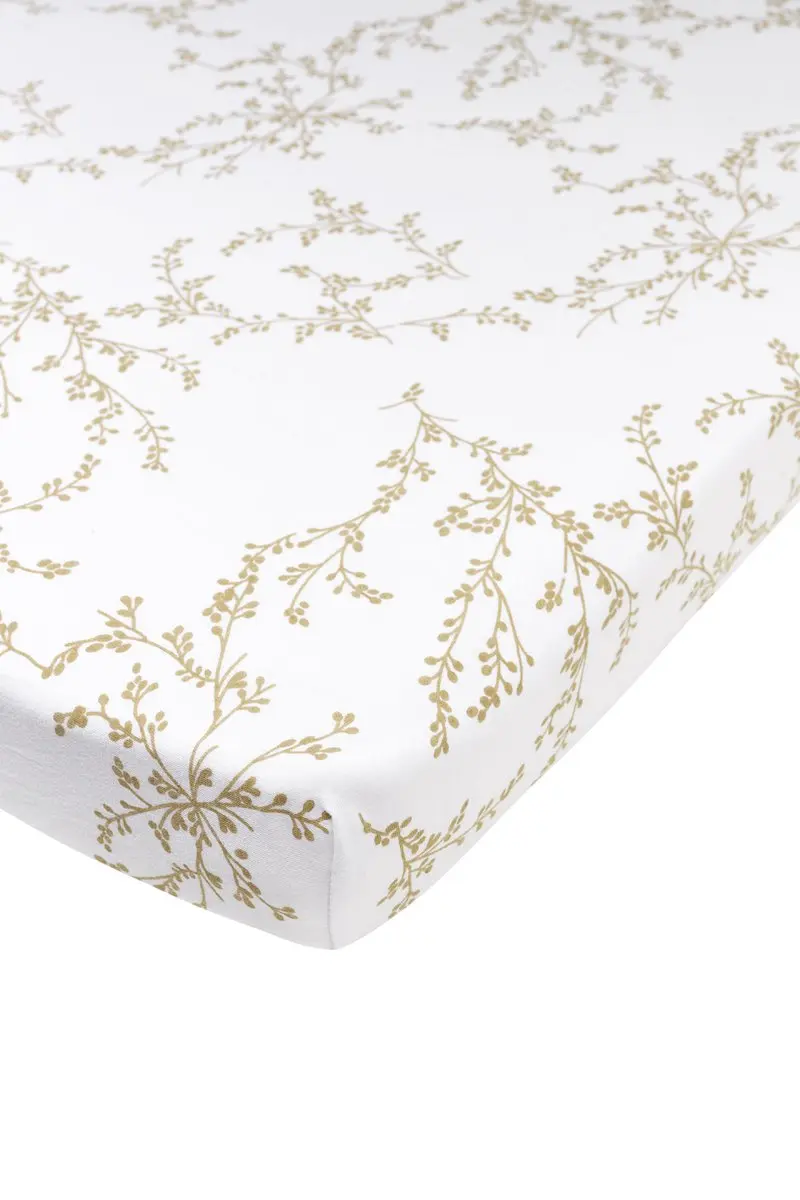 Meyco Baby Branches Hoeslaken Boxmatras 75x95cm
