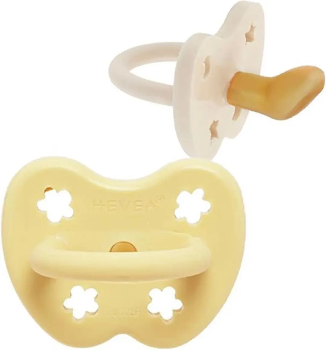 Hevea Two-Pack Orthodontic Teat 3-36 Maanden