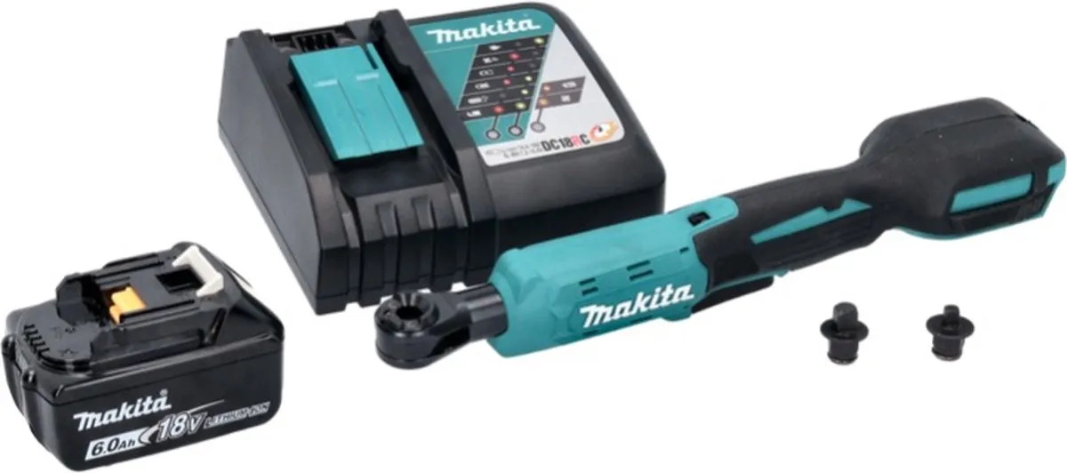 Makita DWR 180 Accu-ratelsleutel 47,5 Nm - 3-delig - afbeelding 2 van 5