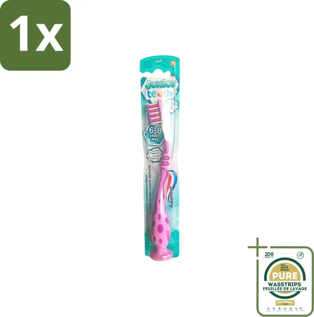Aquafresh Junior Teeth Tandenborstel 6-8 Jaar
