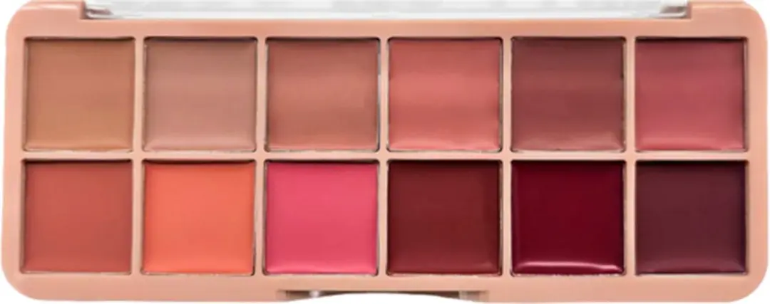 Amuse Kiss My Lips Matte Lip Palette - 12 Kleuren - 11g