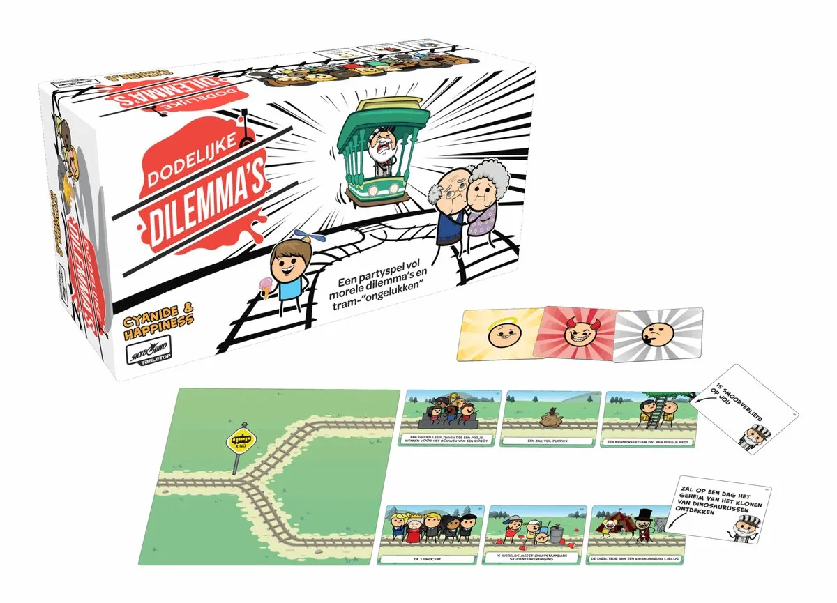 Goliath Dodelijke Dilemma's Partyspel 935532 - 3 tot 13 spelers