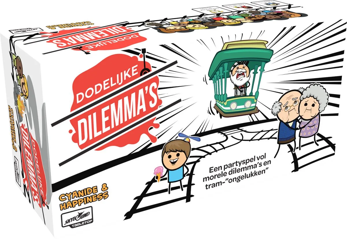 Goliath Dodelijke Dilemma's Partyspel 935532 - 3 tot 13 spelers