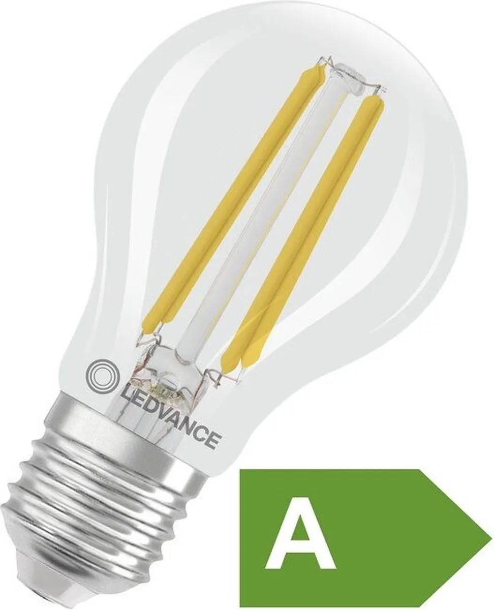 LEDVANCE E27 LED Lamp 2.2W 3000K - Helder