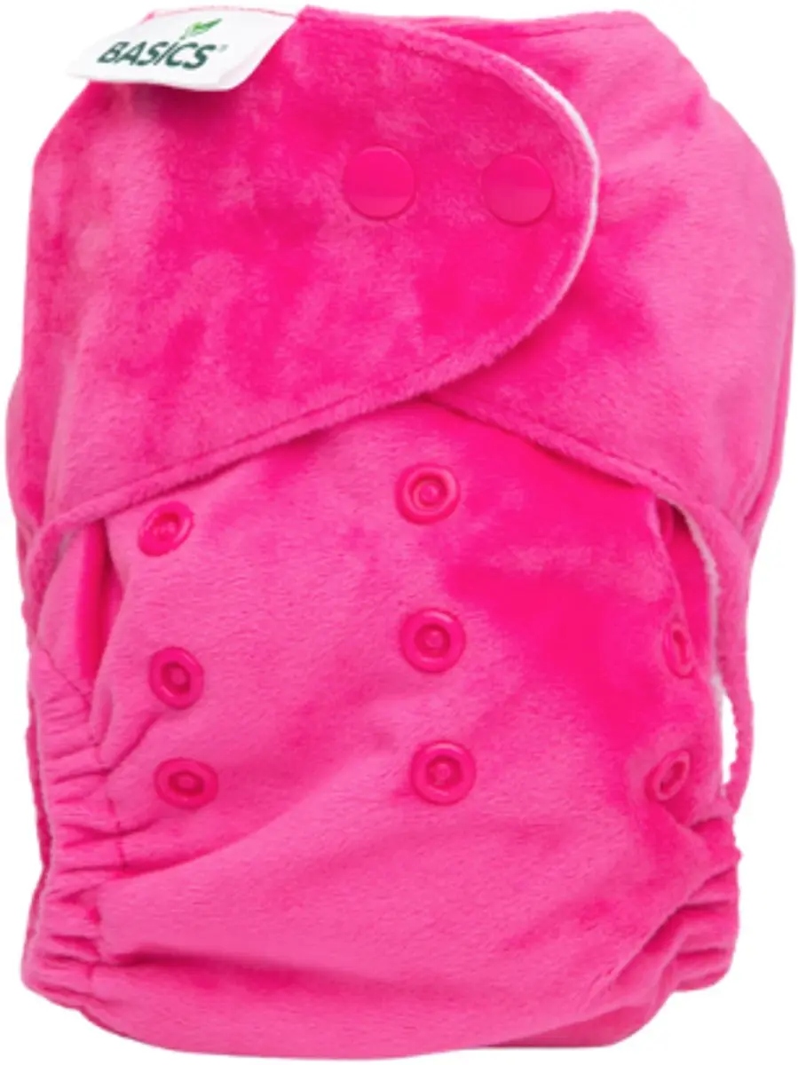 Bambooty Wasbare Luier All-in-Two 3 - Raspberry Roze